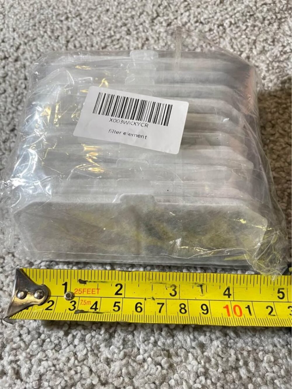 10 Pack Pet Water Fountain Replacement Filter Elements